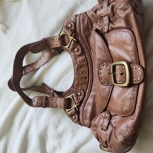 Kooba leather shoulder bag